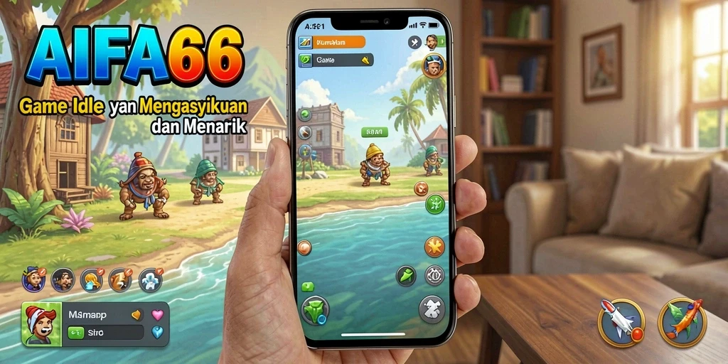 Gameplay AIFA66 yang menampilkan aksi dan kemajuan yang menyenangkan.