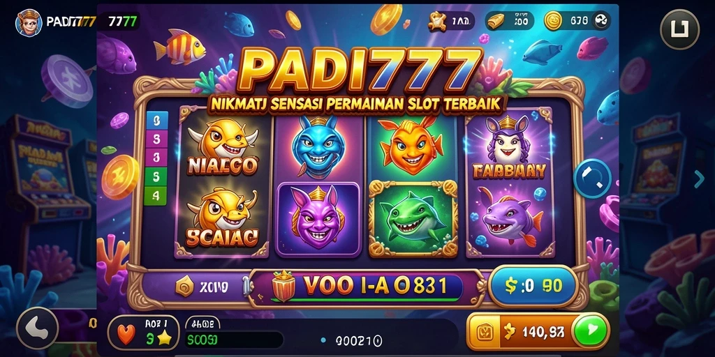 Tampilan gameplay PADI777 yang menarik dan seru