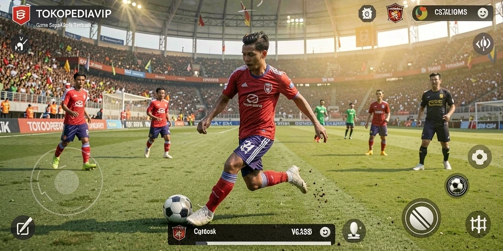 Tangkapan layar utama dari gameplay TOKOPEDIAVIP yang penuh aksi.