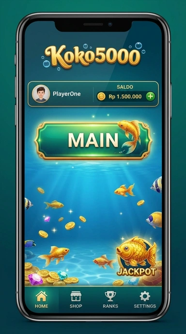 Screenshot aplikasi koko5000 saat pengguna menjelajahi katalog.